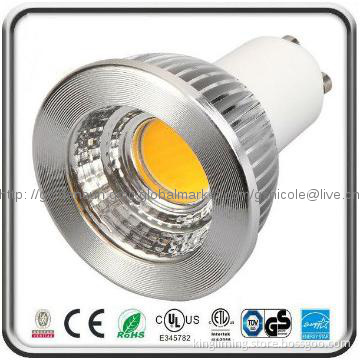 COB 3W GU10 led lamp with UL/ETL/CE PASSED